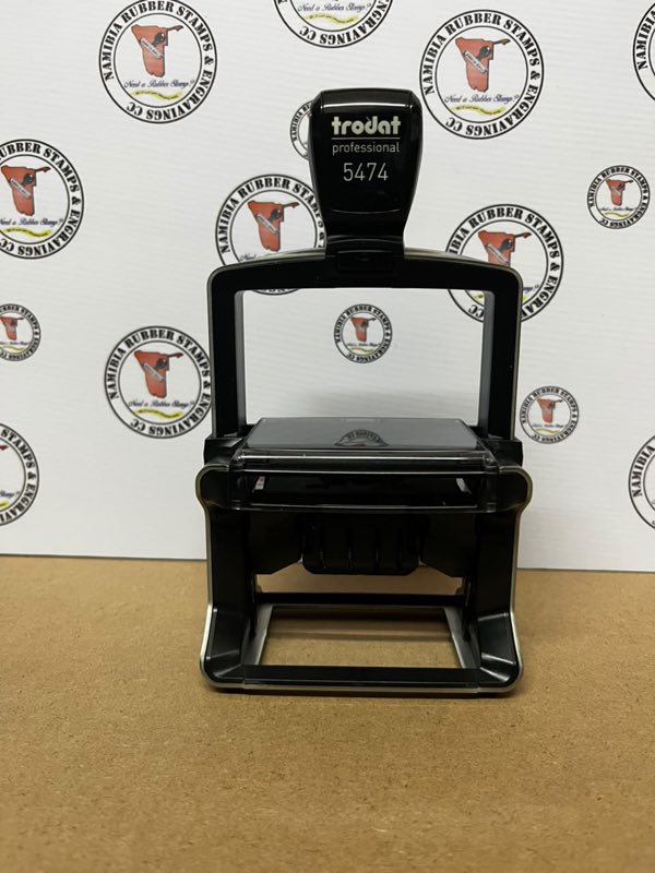 Trodat Professional 5474 heavy-duty dater with metal frame
